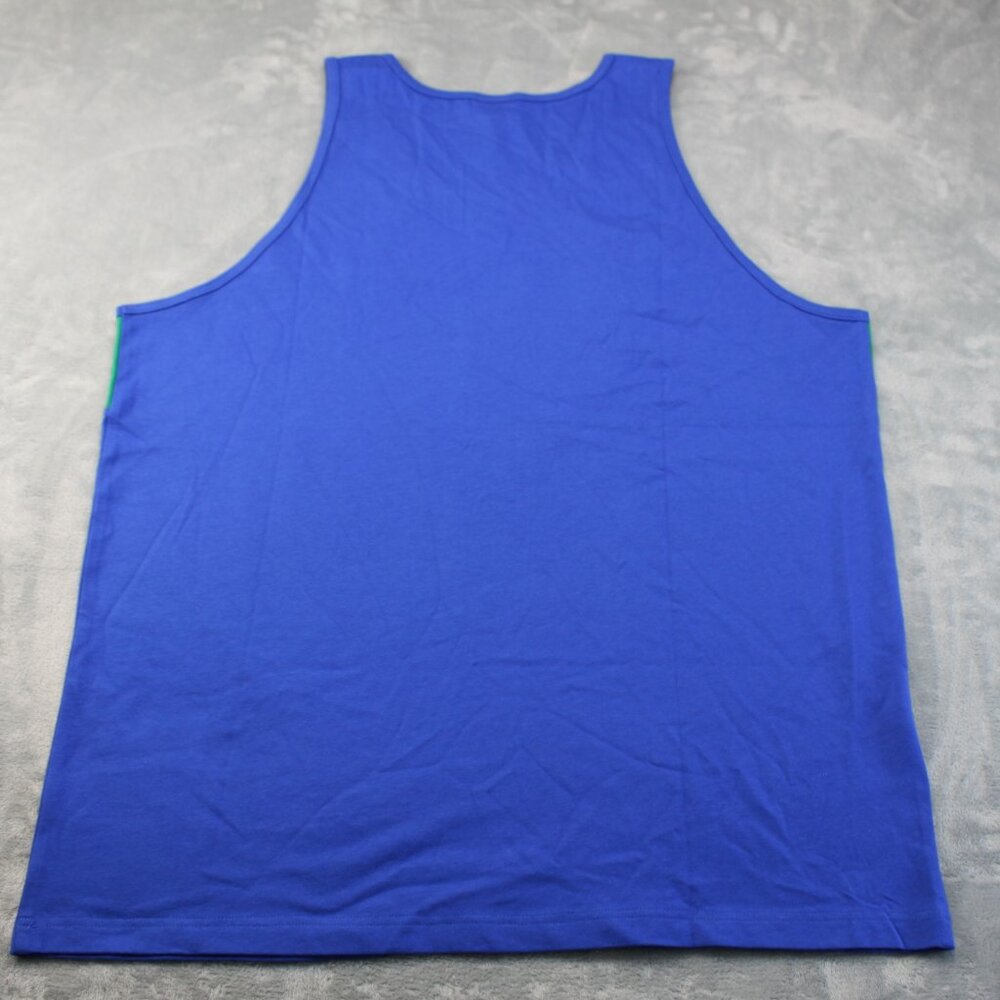 Seattle Seahawks Throwback Retro Color Block Vintage Logo Tank Men's X-Large - Picture 3 of 9